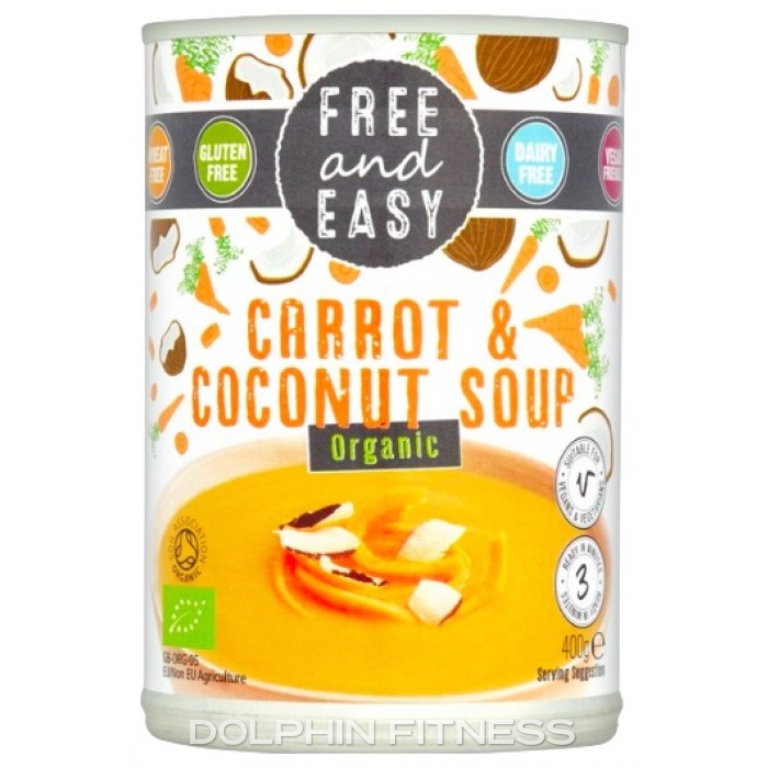 Organic Carrot & Coconut Soup