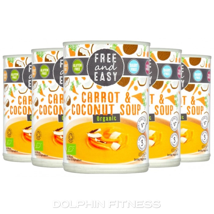 Organic Carrot & Coconut Soup