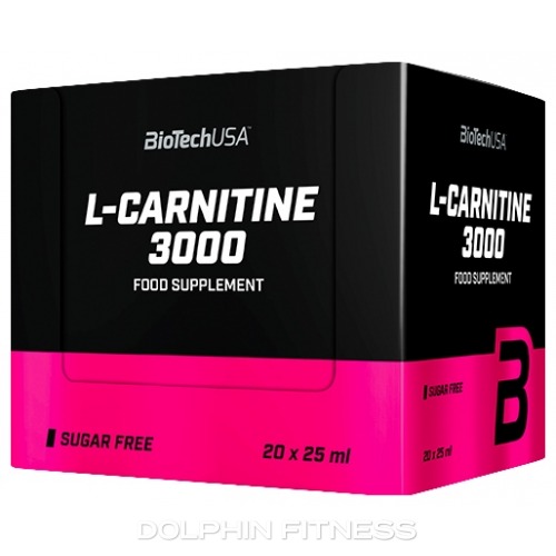 BioTechUSA L-Carnitine 3000 20 x 25 ml
