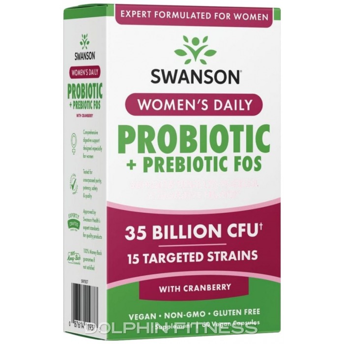 Women's Daily Probiotic + Prebiotic FOS 35 Billion CFU