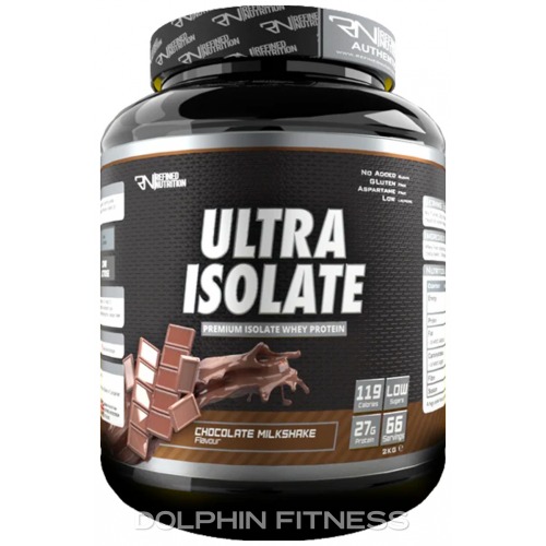 Ultra Isolate Chocolate Milkshake - Chocolate Milkshake flavor protein powder by Refined Nutrition