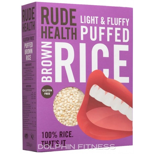 Puke Rice Rude Health Puffed Brown Rice 1 x 225g