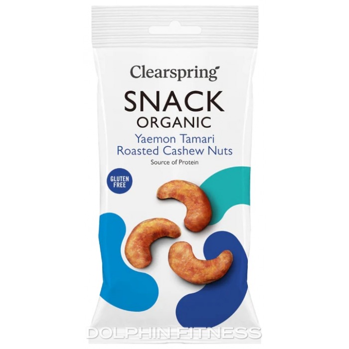 Snack Organic Tamari Roasted Cashew Nuts