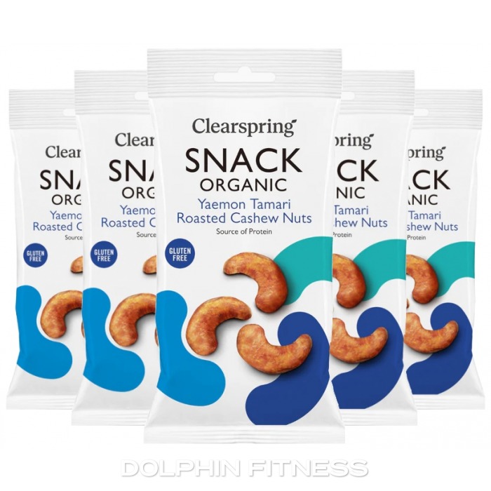 Snack Organic Tamari Roasted Cashew Nuts
