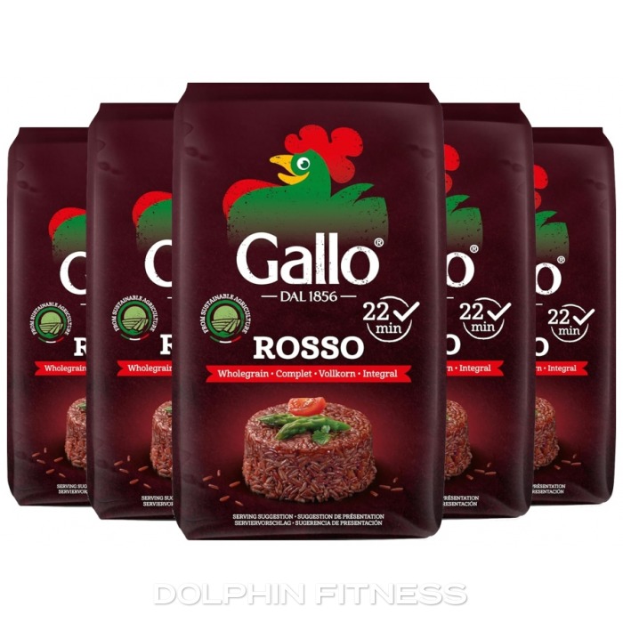 Gallo Rosso Red Wholegrain Rice 14 x 500g