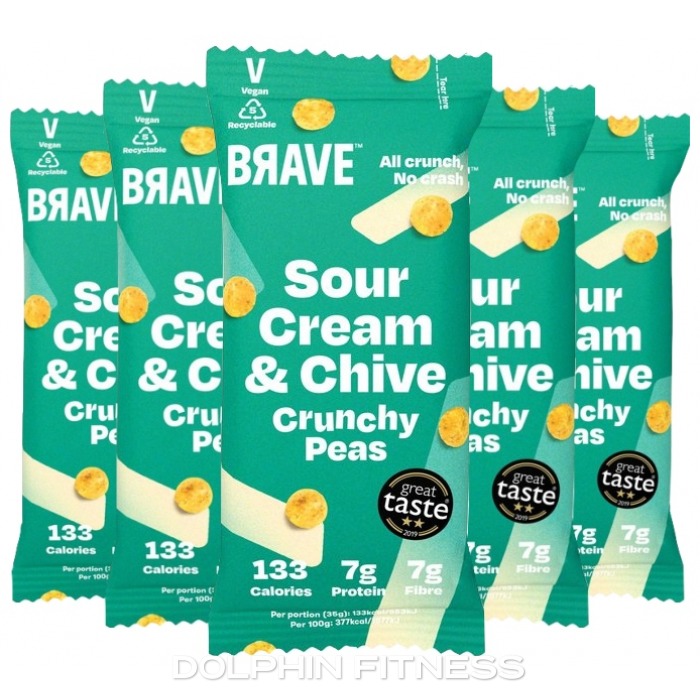 Sour Cream & Chive Roasted Peas