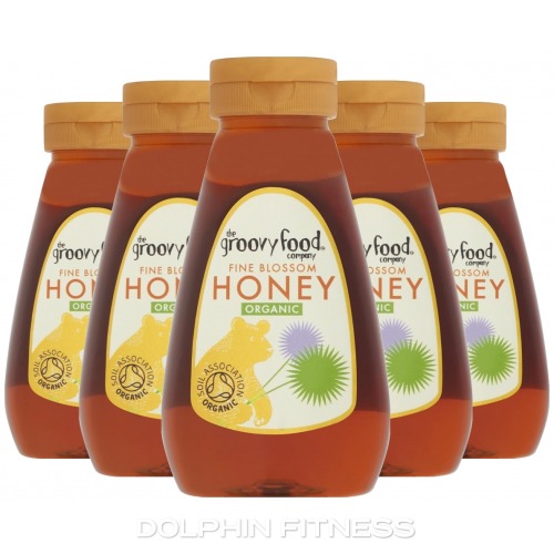 Squeezy Organic Fine Blossom Honey