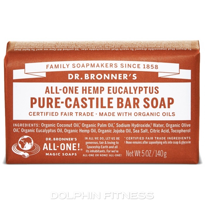 All-One Hemp Eucalyptus Pure-Castile Bar Soap