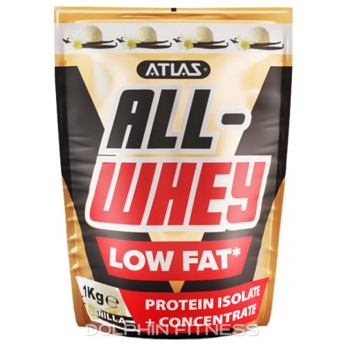 All Whey Protein Chocolate - Chocolate flavor protein powder by Atlas