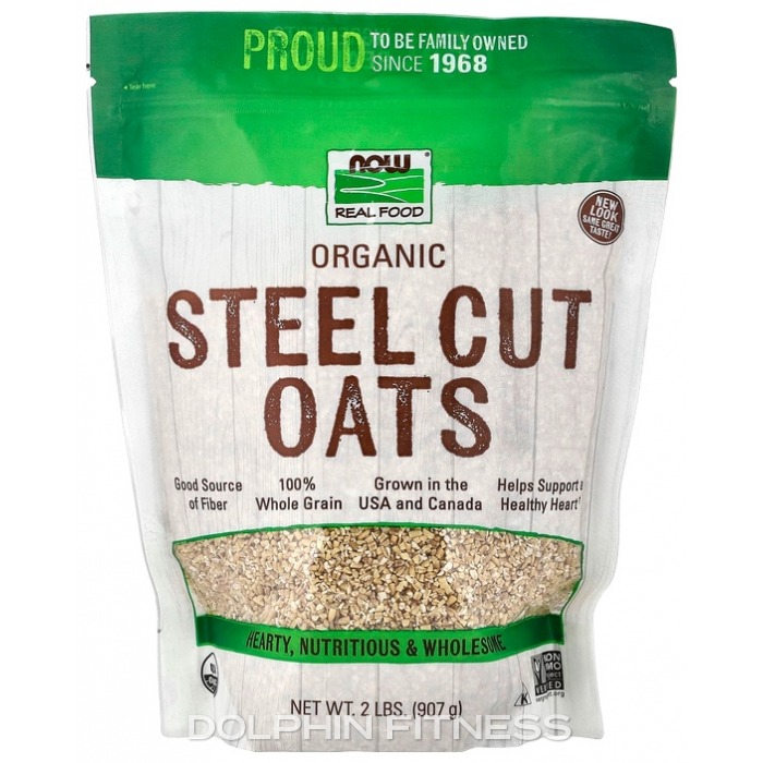 NOW Organic Steel Cut Oats
