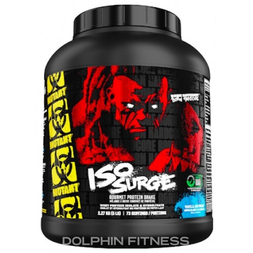 Iso Surge Vanilla Ice Cream - Vanilla Ice Cream flavor protein powder by MUTANT