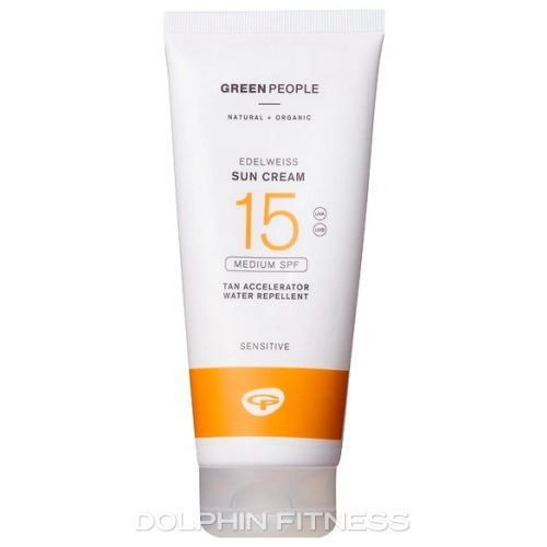 Green People Edelweiss Sun Cream SPF 15 200 ml