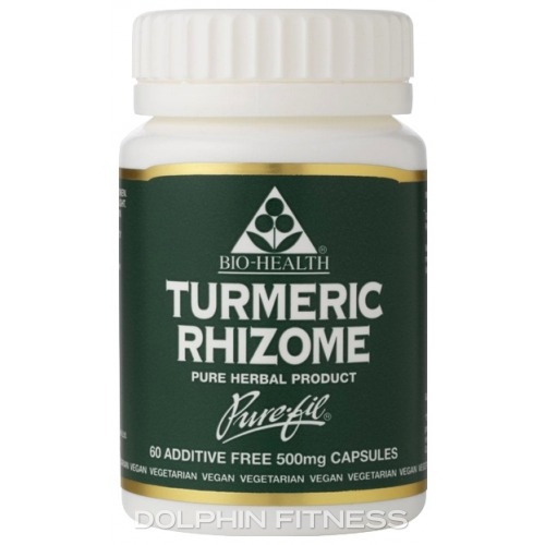 Turmeric Ritemed Bio-Health Turmeric Rhizome 120 Capsules