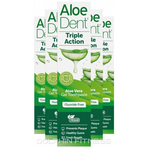 Triple Action Aloe Vera Fluoride Free Toothpaste