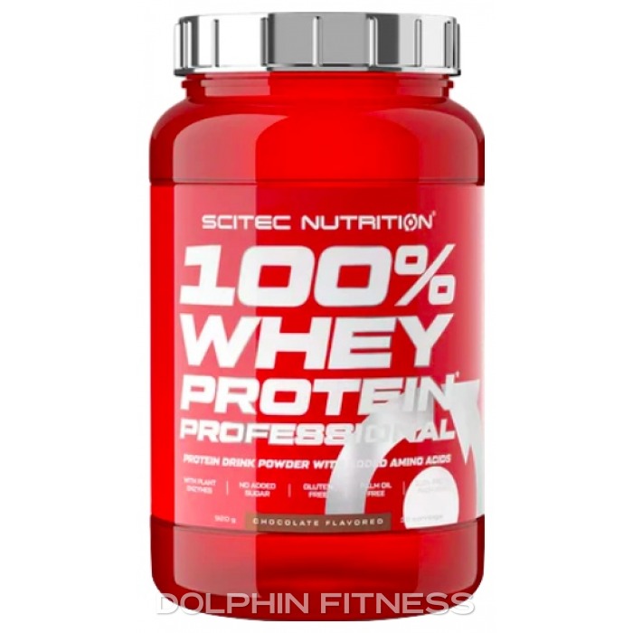 100% Whey Protein Professional Chocolate - Chocolate flavor protein powder by SCITEC NUTRITION