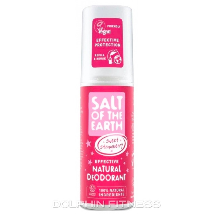 Rock Chick Sweet Strawberry Natural Deodorant Spray for Girls