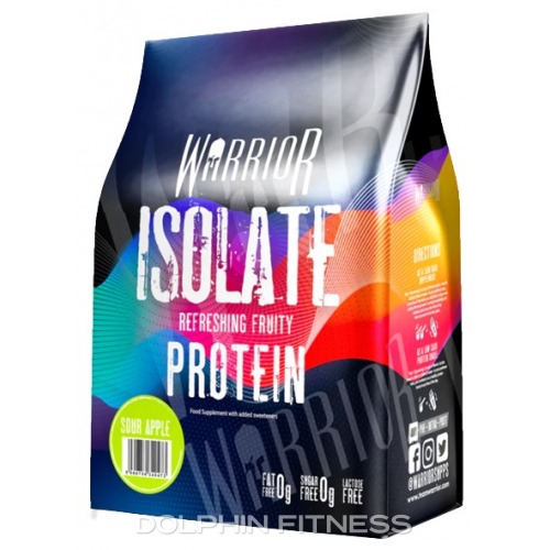 Warrior Isolate Protein Sour Apple - Sour Apple flavor protein powder by Warrior