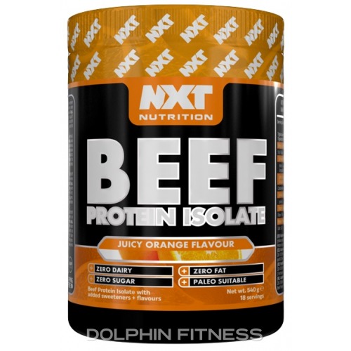 NXT Nutrition Beef Protein Isolate 540g Caramel Latte