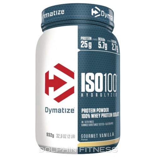 ISO 100 Gourmet Vanilla - Gourmet Vanilla flavor protein powder by Dymatize