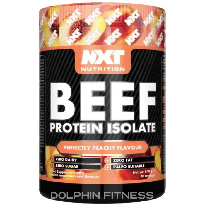 NXT Nutrition Beef Protein Isolate 540g Lemon & Lime
