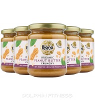 Biona Organic Peanut Butter Crunchy Unsalted