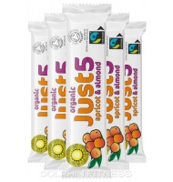 Tropical Wholefoods Just5 Organic Apricot & Almond Bar