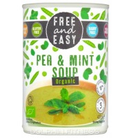 Free & Easy Organic Pea and Mint Soup
