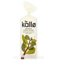 Kallo Organic Lightly Salted Wholegrain Low Fat Rice Cakes