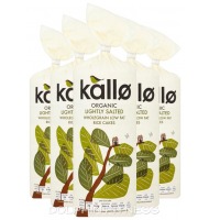 Kallo Organic Lightly Salted Wholegrain Low Fat Rice Cakes