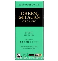 Green & Black's Organic Smooth 50% Cocoa Dark Mint Chocolate Bar