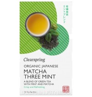 Clearspring Organic Japanese Matcha Three Mint