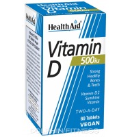 HealthAid Vitamin D 500 iu