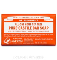 Dr. Bronner's All-One Hemp Tea Tree Pure-Castile Bar Soap