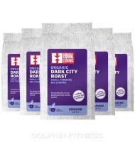 Equal Exchange Organic Dark City Roast Ground Coffee