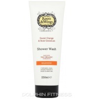 Roots & Wings Sweet Orange & Rose Geranium Shower Wash