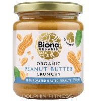 Biona Organic Peanut Butter Crunchy Salted