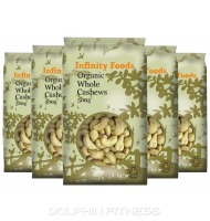 Infinity Foods Organic Whole Cashews