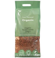 Just Natural Organic Brown Lentils