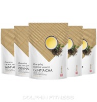 Clearspring Organic Japanese Genmaicha Green Tea with Roasted Brown Rice