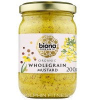 Biona Organic Mustard Wholegrain