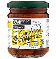 Realfoods by Organico Sundried Tomatoes In Sunflower & Extra Virgin Olive Oil