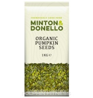 Minton & Donello Organic Pumpkin Seeds