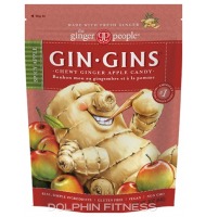 The Ginger People Gin Gins Chewy Ginger Candy Spicy Apple