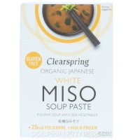 Clearspring Organic Instant White Miso Soup Paste with Sea Vegetables