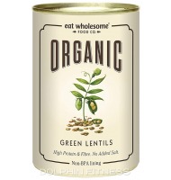 Eat Wholesome Organic Green Lentils