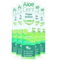 Aloe Dent Triple Action Aloe Vera with Fluoride Toothpaste