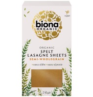 Biona Organic Semi-Wholegrain Spelt Lasagne Sheets