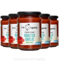 Mr Organic Authentic Italian Roasted Garlic Pasta Sauce