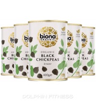 Biona Organic Black Chick Peas