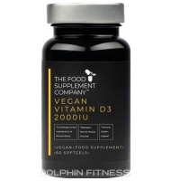 The Food Supplement Company Vegan Vitamin D3 2000iu
